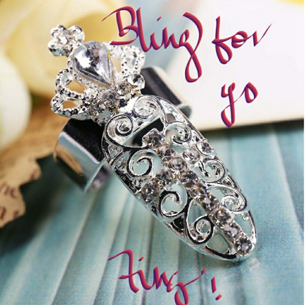 FREE Shipping💥⚡Bling for yo fing⚡💎🔥Nail Ring💍